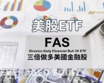 FAS – Direxion Daily Financial Bull 3X ETF 三倍做多美國金融股