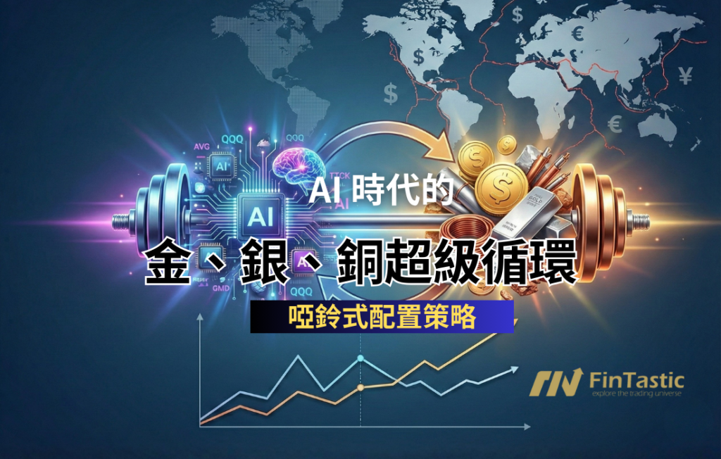 【資產配置】AI 時代的「金、銀、銅超級循環」與啞鈴式配置策略