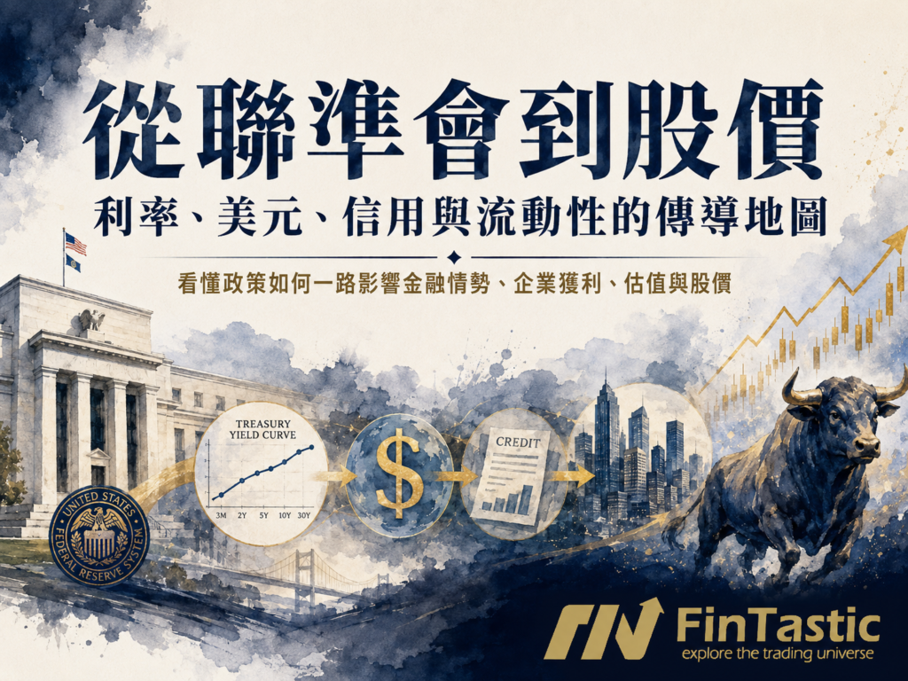 從聯準會到股價:利率、美元、信用與流動性的傳導地圖